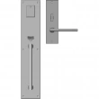 Rocky Mountain Hardware<br />G206/E211 - Entry Mortise Lock Set - 3-1/2" x 18" Exterior with 2-1/4" x 8" Interior Metro Escutcheons