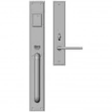 Rocky Mountain Hardware - G301/E357 - Entry Mortise Lock Set - 2-3/4" x 20" Exterior with 2-1/2" x 13" Interior Stepped Escutcheons