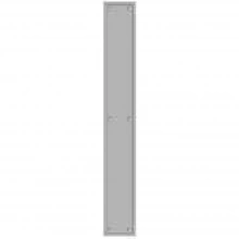 Rocky Mountain Hardware<br />G304 Push plate only - Push Single - 2-3/4" x 20" Stepped Escutcheon