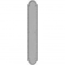 Rocky Mountain Hardware<br />G30631 Push plate only - Push Single - 3" x 19" Corbel Arched Escutcheon