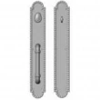 Rocky Mountain Hardware<br />G30633/G30632 Grip one side - Push/Pull Dead Bolt - 3" x 19" Corbel Arched Escutcheons