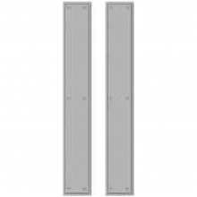Rocky Mountain Hardware<br />G327/G327 Push plates only - Push Double - 3-1/2" x 24" Stepped Escutcheons