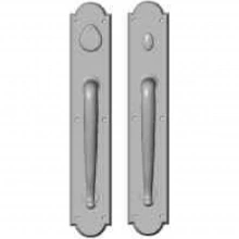 Rocky Mountain Hardware - G770/G772 Grips both sides - Pull/Pull Dead Bolt - 3-1/2" x 20" Arched Escutcheons