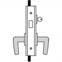 Accurate - GO8701 - Swing Door Offset Single Cylinder Deadlock
