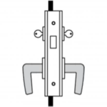Accurate - GO1702 - Swing Door Offset Single Cylinder Deadlock