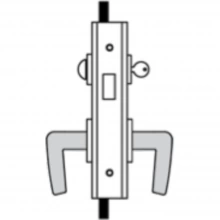 Accurate - GO1703 - Swing Door Offset Cylinder x T-Turn Deadlock
