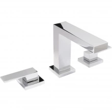 Huntington Brass - W4582001-14 - Razo Collection Wide Spread Tall Spout Bathroom Sink Faucet in Chrome