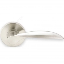 INOX Unison Hardware<br />RA227 TL4 - Tubular Stratus Lever with RA Rosette in AISI 304 Stainless Steel