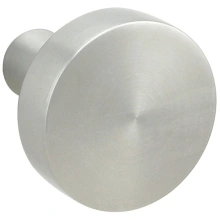 INOX Unison Hardware<br />SH379 TL4 - Tubular Arctic Knob with SH Rosette in AISI 304 Stainless Steel