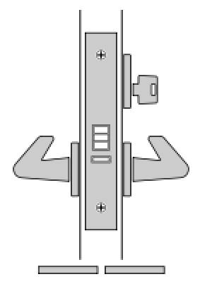J(EL) Electrified Storeroom Failsafe <br>see manufacturer Specs 