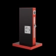 Karcher Design<br />EPDQ PB - Stainless Steel Square Rose Pocket Door Set