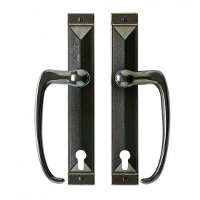 Mack Entry Sliding Door Sets - 1 3/4" x 13" - Profile Cylinder