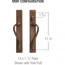Ashley Norton - MWF - MWF Configuration Sliding Door Handleset