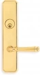 Omnia<br />11904 - Omnia Solid Brass Mortise Lever Lockset- 11904