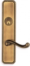 Omnia - 24570 - Omnia Solid Brass Mortise Lever Lockset- 24570