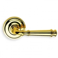 Omnia - 904 - OMNIA SOLID BRASS LEVER-904-PASSAGE- 45mm/55mm/Rect rose