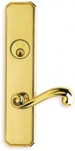 Omnia - D11055 - Omnia Solid Brass Deadbolt Lever Lockset- D11055