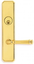 Omnia - D11904 - Omnia Solid Brass Deadbolt Lever Lockset- D11904