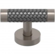 Turnstyle Designs<br />P3030 - Recess Amalfine, Cabinet Handle, Woven T Bar