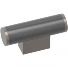 Turnstyle Designs<br />P3707 - Recess Amalfine, Cabinet Handle, Barrel Scroll T Bar