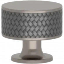 Turnstyle Designs - P5011 - Recess Amalfine, Cabinet Knob, Stacked Woven