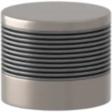 Turnstyle Designs - P8755 - Recess Amalfine, Cabinet Knob, Wire Button