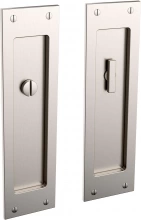 Baldwin<br />PD005 PRIV - Santa Monica Privacy Set Sliding Pocket Door - Large PD005PRIV