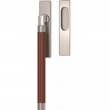 Turnstyle Designs<br />R2960/R2661 - Recess Leather, Lift and Slide Window Handle, Square Neck Barrel Stitch Out