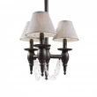 Rocky Mountain Hardware<br />C525 - Three-Arm Towne Chandelier with Crystals
