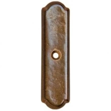 Rocky Mountain Hardware - CKR105 - ARCHED CABINET ROSE 7/8" x 3-1/4"