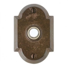 Rocky Mountain Hardware - DBB-E700 - Doorbell Button - 2-1/2" x 3-3/4" Arched Escutcheon
