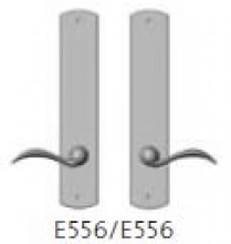 Rocky Mountain Hardware - E556/E556 Full Dummy - Endura Trilennium Curved Multipoint Full Dummy Lever Set