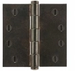 Rocky Mountain Hardware<br />HNG4B - 4" x 4" Square Corner Hinge  .125" Thick 