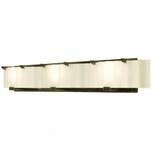 Rocky Mountain Hardware - V445-LED - Triple Plank Vanity - Corrugated Glass with LED Lamps 8" x 60" x 5 3/8"