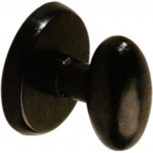 Ashley Norton - RR.20 Escutcheon - 2-3/4" Round Privacy Pin Set with 660 Carlisle Knob