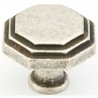 Schaub<br />283-FS - Firenza, Octagonal Knob, 1-1/8" diameter, Firenza Silver finish