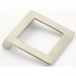 Schaub<br />450-15 - Finestrino, Pull, Angled Square, Satin Nickel, 32 mm cc
