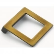 Schaub<br />450-BRBZ - Finestrino, Pull, Angles Square, Burnished Bronze, 32 mm cc