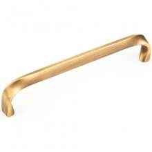 Schaub - 513A-LTBZ - Solid Brass, Italian Contemporary, Pull, 13-3-4"cc, Light Bronze finish