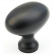 Schaub<br />719-FB - Solid Brass, Traditional, Round, Knob 1-3/8" diameter, Flat Black finish