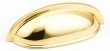 Schaub<br />730-03 - Polished Brass Cup Pull, 3" cc