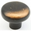 Schaub<br />773-AZ - Cast Bronze, Mountain, Round Knob, 1-5/8" diameter, Antique Bronze finish