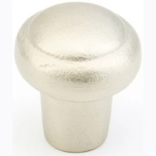 Schaub - 781-AS - Cast Bronze, Mountain, Round Knob, 1-3/8" diameter, Antique Silver finish