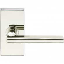 INOX Unison Hardware<br />SH243 TL4 - Tubular Sunrise Lever with SH Rosette in AISI 304 Stainless Steel