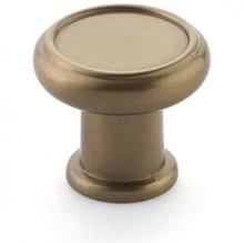 Schaub - 78-BBZ - Steamworks Knob, Brushed Bronze, 1-1/4" Diameter