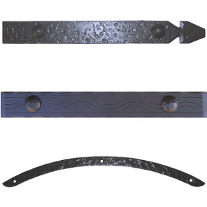 Agave Iron Hinge Straps