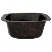 Thompson Traders - sinks -  3SBC - PICASSO SINK - BLACK COPPER