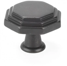 Topex Design - 10819B27 - Octagon Cabinet Knob - Dark Bronze