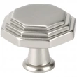 Topex Design<br />10819B35 - Octagon Cabinet Knob - Satin Nickel