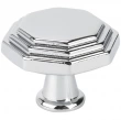 Topex Design<br />10819B40 - Octagon Cabinet Knob - Chrome